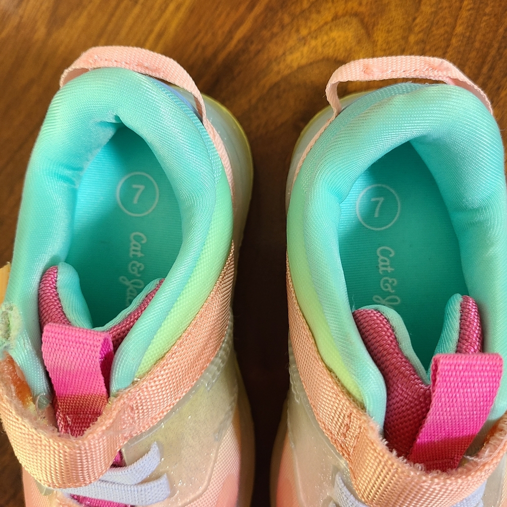 Cat & Jack Light up sneakers - Picture 3 of 5
